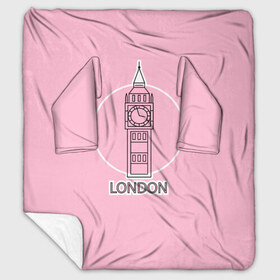 Плед с рукавами с принтом Биг Бен Лондон London в Санкт-Петербурге, 100% полиэстер | Закругленные углы, все края обработаны. Ткань не мнется и не растягивается. Размер 170*145 | Тематика изображения на принте: big ben | clock | england | europe | london | pink | travel | англия | башня | башня елизаветы | биг бен | великобритания | европа | иконка | круг | лондон | надпись | путешествия | розовый | символ | часы