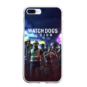 Чехол для iPhone 7Plus/8 Plus матовый с принтом WATCH DOGS: LEGION в Санкт-Петербурге, Силикон | Область печати: задняя сторона чехла, без боковых панелей | 