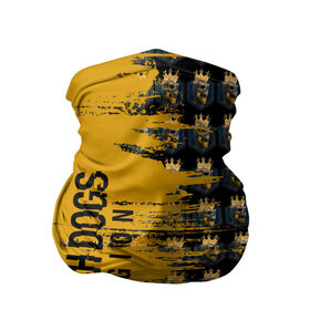Бандана-труба 3D с принтом Watch Dogs Legion Skulls в Санкт-Петербурге, 100% полиэстер, ткань с особыми свойствами — Activecool | плотность 150‒180 г/м2; хорошо тянется, но сохраняет форму | Тематика изображения на принте: 