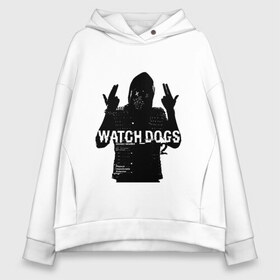 Женское худи Oversize хлопок с принтом Watch dogs 2 (Z) в Санкт-Петербурге, френч-терри — 70% хлопок, 30% полиэстер. Мягкий теплый начес внутри —100% хлопок | боковые карманы, эластичные манжеты и нижняя кромка, капюшон на магнитной кнопке | black viceroys | ubisoft montreal | watch dogs | watchdogs | watch_dogs | взлом | делфорд уэйд | дефолт | джей би | джей би маркович | дэмиен брэнкс | клара лилл | куинн | лаки | лис | мститель | пирс | рэймонд кинни | сторожевые п