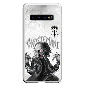 Чехол для Samsung Galaxy S10 с принтом GHOSTEMANE в Санкт-Петербурге, Силикон | Область печати: задняя сторона чехла, без боковых панелей | andromeda | ghostemane | hades. | mercury | nihil | rap | гостмейн | готика | реп