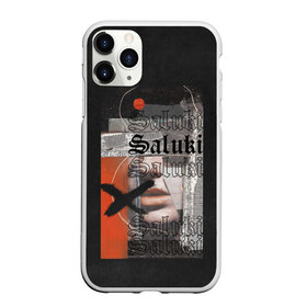 Чехол для iPhone 11 Pro матовый с принтом SALUKI в Санкт-Петербурге, Силикон |  | rap | saluki | saluki rap | рэп | рэпер | салюки