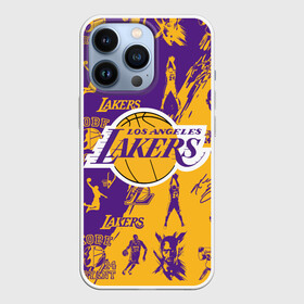 Чехол для iPhone 13 Pro с принтом КОБИ БРАЙАНТ в Санкт-Петербурге,  |  | 24 lakers | kobe bryant | lakers | los angeles lakers | баскетбол. | коби брайант | лос анджелес лейкерс | лосанджелес лейкерс