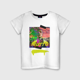 Детская футболка хлопок с принтом Niletto в Санкт-Петербурге, 100% хлопок | круглый вырез горловины, полуприлегающий силуэт, длина до линии бедер | niletto | краш | любимка niletto | нилето