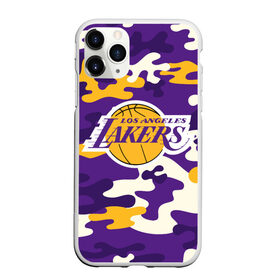 Чехол для iPhone 11 Pro матовый с принтом LAKERS в Санкт-Петербурге, Силикон |  | 24 lakers | kobe bryant | lakers | los angeles lakers | баскетбол. | коби брайант | лос анджелес лейкерс | лосанджелес лейкерс