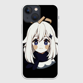 Чехол для iPhone 13 mini с принтом Genshin Impact Paimon в Санкт-Петербурге,  |  | amber | anime | genshin impact | girl | jean | lisa | paimon | zelda | аниме | геншен импакт | геншин импакт | геншин эмпакт | девушка | лиза | паймон | пеймон | тян | эмбер | эмбир