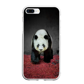 Чехол для iPhone 7Plus/8 Plus матовый с принтом ПАНДА в Санкт-Петербурге, Силикон | Область печати: задняя сторона чехла, без боковых панелей | panda | большая | в зоопарке | забавная | медведь | милая | панда | пандочка