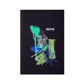 Обложка для паспорта матовая кожа с принтом Niletto в Санкт-Петербурге, натуральная матовая кожа | размер 19,3 х 13,7 см; прозрачные пластиковые крепления | niletto | краш | любимка niletto | нилето