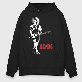 Мужское худи Oversize хлопок с принтом AC DC в Санкт-Петербурге, френч-терри — 70% хлопок, 30% полиэстер. Мягкий теплый начес внутри —100% хлопок | боковые карманы, эластичные манжеты и нижняя кромка, капюшон на магнитной кнопке | ac dc | australian | hard rock | music | rock | rock band | rocknroll | sydney | австралийская | музыка | рок | рок группа | рок н ролл | сидней | хард рок