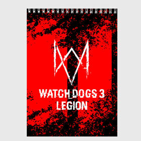 Скетчбук с принтом Watch Dogs Legion в Санкт-Петербурге, 100% бумага
 | 48 листов, плотность листов — 100 г/м2, плотность картонной обложки — 250 г/м2. Листы скреплены сверху удобной пружинной спиралью | esport | games | watch dogs: legion | боевик | вотч догс легион | игроки | игролюбители | игроманы | игры | киберспорт | сторожевые псы | эйден пирс