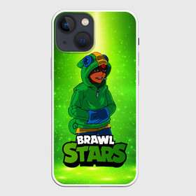 Чехол для iPhone 13 mini с принтом Brawl Stars Leon в Санкт-Петербурге,  |  | anime | brawl | brawl stars | brawlstars | brawl_stars | leon | lion. леон | panny | аниме | бравл | бравлстарс | девочка | девушка | лион | манга
