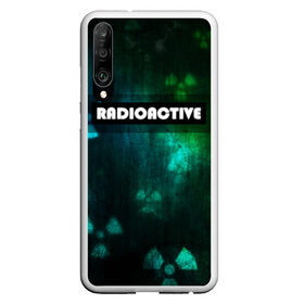 Чехол для Honor P30 с принтом RADIOACTIVE в Санкт-Петербурге, Силикон | Область печати: задняя сторона чехла, без боковых панелей | значок радиации | металл текстура | метро | радиация | сталкер