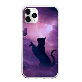 Чехол для iPhone 11 Pro Max матовый с принтом Star Cat в Санкт-Петербурге, Силикон |  | cats | star cat | арт кошка | арт кошка в космосе | кошки | кошки в космосе