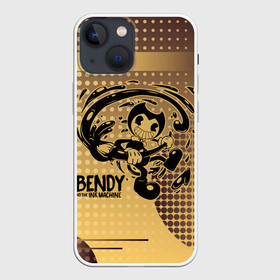 Чехол для iPhone 13 mini с принтом BENDY AND THE INK MACHINE. в Санкт-Петербурге,  |  | Тематика изображения на принте: bendy | bendy and the ink machine | бенди | бенди и чернильная машина | большие чудеса | взлёты и падения | движущиеся картинки | последняя бобина | старая песня