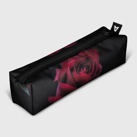 Пенал 3D с принтом роза в Санкт-Петербурге, 100% полиэстер | плотная ткань, застежка на молнии | гибридная роза | красная роза | роза | чайная роза | черная роза