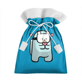 Подарочный 3D мешок с принтом Nyan Cat (Among Us) в Санкт-Петербурге, 100% полиэстер | Размер: 29*39 см | among | among us | cat | cats | crewmate | game | impistor | nyan | space | us | vote | выживший | игра | космос | кот | котейка | котэ | кошка | кэт | невиновный | нян | предатель | самозванец | сердечки | сердечко | сердца | сердце