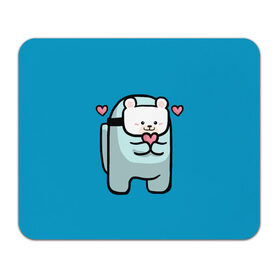 Коврик для мышки прямоугольный с принтом Nyan Cat (Among Us) в Санкт-Петербурге, натуральный каучук | размер 230 х 185 мм; запечатка лицевой стороны | among | among us | cat | cats | crewmate | game | impistor | nyan | space | us | vote | выживший | игра | космос | кот | котейка | котэ | кошка | кэт | невиновный | нян | предатель | самозванец | сердечки | сердечко | сердца | сердце