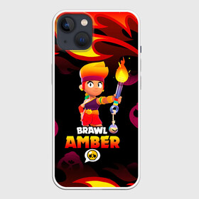 Чехол для iPhone 13 с принтом BRAWL STARS AMBER. в Санкт-Петербурге,  |  | 8 bit | amber | brawl stars | colette | crow | gale | leon | max | mecha | mecha crow | mr.p | sally leon | shark | tara | virus 8 bit | werewolf leon | акула | амбер | берли | бравл старс | ворон | коллет | макс | оборотень