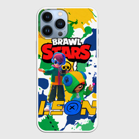 Чехол для iPhone 13 Pro Max с принтом BRAWL STARS LEON. в Санкт-Петербурге,  |  | 8 bit | brawl stars | colette | crow | gale | leon | max | mecha | mecha crow | mr.p | sally leon | shark | tara | virus 8 bit | werewolf leon | акула | берли | бравл старс | ворон | коллет | макс | оборотень