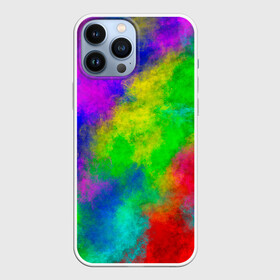 Чехол для iPhone 13 Pro Max с принтом Multicolored в Санкт-Петербурге,  |  | Тематика изображения на принте: abstract | colorful | holi | neon | pattern | rainbow | texture | абстракция | граффити | дым | искусство | кислота | кислотный | краска | красочный | микс | неоновый | облака | радуга | радужный | текстура | туман | узор | холи