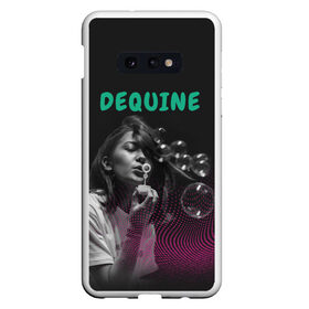 Чехол для Samsung S10E с принтом Dequine в Санкт-Петербурге, Силикон | Область печати: задняя сторона чехла, без боковых панелей | dequine | vishnya | вишня | данеля садыкова | деквин | декуин | дэквин