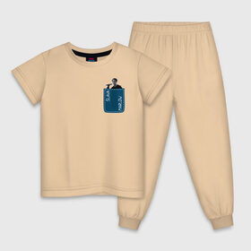 Детская пижама хлопок с принтом SLAVA MARLOW в Санкт-Петербурге, 100% хлопок |  брюки и футболка прямого кроя, без карманов, на брюках мягкая резинка на поясе и по низу штанин
 | slava marlow | артемготлиб | моргенштерн | рэп