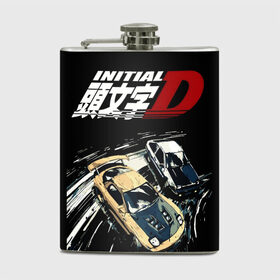 Фляга с принтом Initial D (Z) в Санкт-Петербурге, металлический корпус | емкость 0,22 л, размер 125 х 94 мм. Виниловая наклейка запечатывается полностью | anime | deja vu | initial | initial d | manga | street | z | аниме | гонки | инециал ди | инициал д | инициал ди | манга | машины | такуми фудзивара | уличные