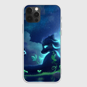 Чехол для iPhone 12 Pro Max с принтом Панда и лиса в Санкт-Петербурге, Силикон |  | Тематика изображения на принте: 2021 | гирлянда | звезды | лес | лиса | лиса и лес | лисенок | лисичка | лисы | небо | новый год | ночное небо | облако | панда | панды | с лесой | с лисенком | с лисичкой | с лисой | с пандой | фауна