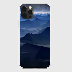 Чехол для iPhone 12 Pro Max с принтом Горный массив в Санкт-Петербурге, Силикон |  | Тематика изображения на принте: горный массив | горный хребет | горы | массив | природа | скалы | скальный массив | туман