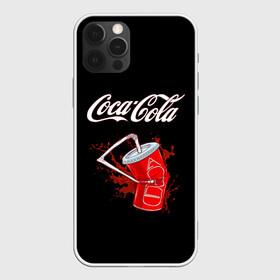 Чехол для iPhone 12 Pro с принтом Coca Cola в Санкт-Петербурге, силикон | область печати: задняя сторона чехла, без боковых панелей | Тематика изображения на принте: coca cola | газировка | кола | лето | лимонад | свежесть | стакан