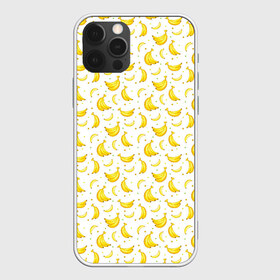 Чехол для iPhone 12 Pro Max с принтом Банановый рай в Санкт-Петербурге, Силикон |  | bananas | circle | fruit | pattern | бананы | кружок | узор | фрукт