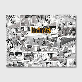 Альбом для рисования с принтом Haikyu в Санкт-Петербурге, 100% бумага
 | матовая бумага, плотность 200 мг. | Тематика изображения на принте: haikyu | аниме | волейбол | манга | спортивная | фурудатэ | харуити
