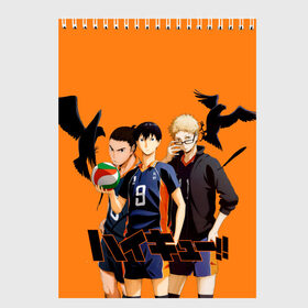 Скетчбук с принтом Haikyu Team в Санкт-Петербурге, 100% бумага
 | 48 листов, плотность листов — 100 г/м2, плотность картонной обложки — 250 г/м2. Листы скреплены сверху удобной пружинной спиралью | anime | haikyu | karasuno | tyan | аниме | анимэ | волейбол | карасуно | киёко симидзу | корасуно | маленький гигант | онимэ | сёё хината | состав | тобио кагэяма | тян