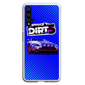 Чехол для Honor 20 с принтом Dirt 5 в Санкт-Петербурге, Силикон | Область печати: задняя сторона чехла, без боковых панелей | Тематика изображения на принте: dirt | dirt 4 | dirt 5 | dirt car | dirt logo | dirt racing | dirt машины | дирт 4 | дирт 5