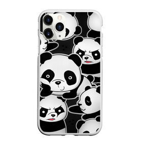 Чехол для iPhone 11 Pro матовый с принтом Смешные панды в Санкт-Петербурге, Силикон |  | животные | медведи | мишки | мультяшки | смешные панды