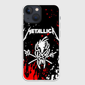 Чехол для iPhone 13 mini с принтом METALLICA в Санкт-Петербурге,  |  | matters metallica | metallica | metallica else | metallica nothing | metallicas metallica | nothing else | металлика | металлика.