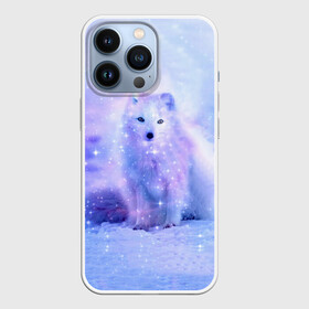 Чехол для iPhone 13 Pro с принтом Полярная Лисица в Санкт-Петербурге,  |  | 2021 | белка | детская | единорог | енот | животное | зверь | лиса | лисенок | лисица | медведь | милый зверек | новогодняя | песец | подарок | прикольная | рождество | с новым годом | сказка | снег