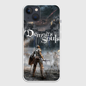 Чехол для iPhone 13 с принтом Demons Souls в Санкт-Петербурге,  |  | armor | dark souls | demons souls | dragon | fire | games | knight | namco bandai | nextgen | playstation 5 | praise the sun | ps5 | броня | восславь солнце | дарк соулс | демон соулс | дракон | игры | некстген | огонь | плейстейшен 5 | пс5 | рыцарь | тем