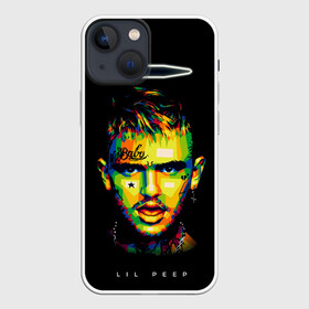 Чехол для iPhone 13 mini с принтом LIL PEEP в Санкт-Петербурге,  |  | lil | lil peep | logobombing | peep. лил | pump | rap | xxx | xxxtenticon | пип | с лил пипом