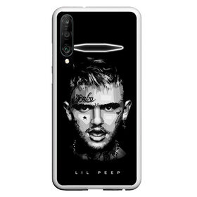 Чехол для Honor P30 с принтом LIL PEEP WB в Санкт-Петербурге, Силикон | Область печати: задняя сторона чехла, без боковых панелей | Тематика изображения на принте: lil | lil peep | logobombing | peep. лил | pump | rap | xxx | xxxtenticon | пип | с лил пипом