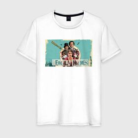 Мужская футболка хлопок Энола Холмс купить в Санкт-Петербурге