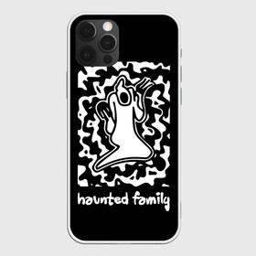 Чехол для iPhone 12 Pro с принтом Haunted Family / Kizaru в Санкт-Петербурге, силикон | область печати: задняя сторона чехла, без боковых панелей | Тематика изображения на принте: born to trap | ghost | haunted family | кизару | хорошая работа олег