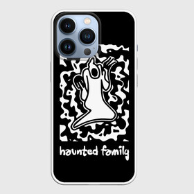 Чехол для iPhone 13 Pro с принтом Haunted Family   Kizaru в Санкт-Петербурге,  |  | born to trap | ghost | haunted family | кизару | хорошая работа олег