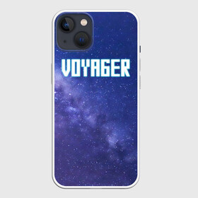 Чехол для iPhone 13 с принтом Voyager в Санкт-Петербурге,  |  | Тематика изображения на принте: noize mc | noize mc voyager 1 | voyager | вояджер 1 | вселенная | галактика | и клином сходится свет | космос | меня сносит звездный ветер | млечный путь | одиночество | пустота | эй земля алло выходи на связь