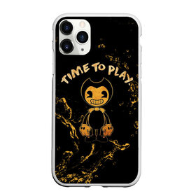 Чехол для iPhone 11 Pro матовый с принтом Bendy And The Ink Machine в Санкт-Петербурге, Силикон |  | bendy | bendy and the ink machine | бенди | бени | бенни | бэнди | детская | детям | игра | капли | компьютерная игра | краска | машина | подтеки | ужастик | чернила | чернильная