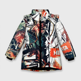 Зимняя куртка для девочек 3D с принтом Haikyu Haikyuu Haikuu в Санкт-Петербурге, ткань верха — 100% полиэстер; подклад — 100% полиэстер, утеплитель — 100% полиэстер. | длина ниже бедра, удлиненная спинка, воротник стойка и отстегивающийся капюшон. Есть боковые карманы с листочкой на кнопках, утяжки по низу изделия и внутренний карман на молнии. 

Предусмотрены светоотражающий принт на спинке, радужный светоотражающий элемент на пуллере молнии и на резинке для утяжки. | anime | fly high | haikuu | haikyu | haikyuu | hinata | karasuno | manga | shoe | tsukeshima | аниме | волейбол | кагеяма | карасуно | манга | сее | хайку | хината | цукешима | цукишима