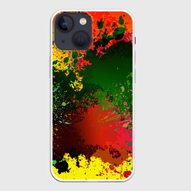 Чехол для iPhone 13 mini с принтом Взрыв красок в Санкт-Петербурге,  |  | paint | буйство красок | взрыв красок | кляксы | краски