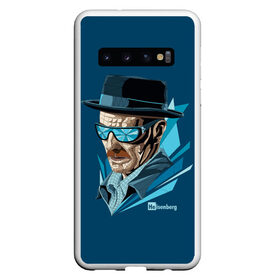 Чехол для Samsung Galaxy S10 с принтом Хайзенберг в Санкт-Петербурге, Силикон | Область печати: задняя сторона чехла, без боковых панелей | br ba | breaking bad | bryan lee cranston | heisenberg | jesse pinkman | say my name | vdzagmar | walter white | брайан крэнстон | во все тяжкие | джесси пинкман | уолтер уайт | хайзенберг