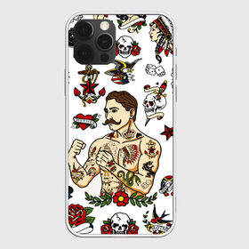 Чехол для iPhone 12 Pro Max с принтом HIPSTER TATTOO в Санкт-Петербурге, Силикон |  | hipsters | tattoo | девушка в тату | птицы | тату | усы | хипстер | хипстеры | черепа и розы | черепа и цветы | чёрная пантера | чувак | это борода. | я есть стиль