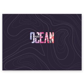 Поздравительная открытка с принтом Сёрфинг в Санкт-Петербурге, 100% бумага | плотность бумаги 280 г/м2, матовая, на обратной стороне линовка и место для марки
 | Тематика изображения на принте: ocean | riders | surf | океан | океаническое | сёрф | сёрфинг
